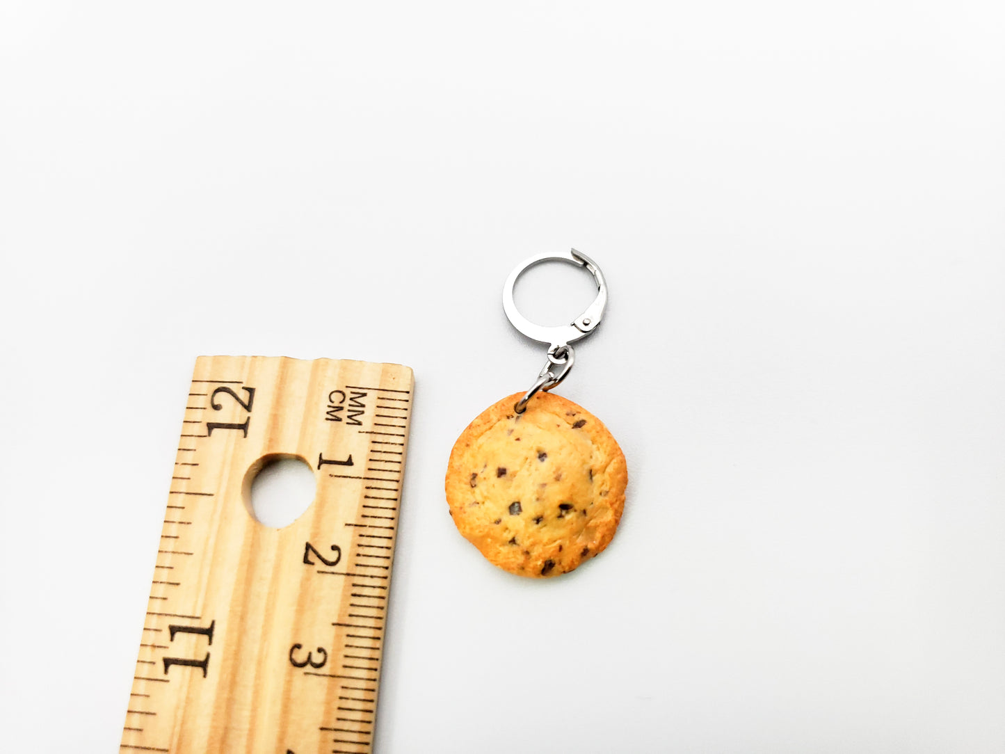 Chocolate Chip Cookie Earrings