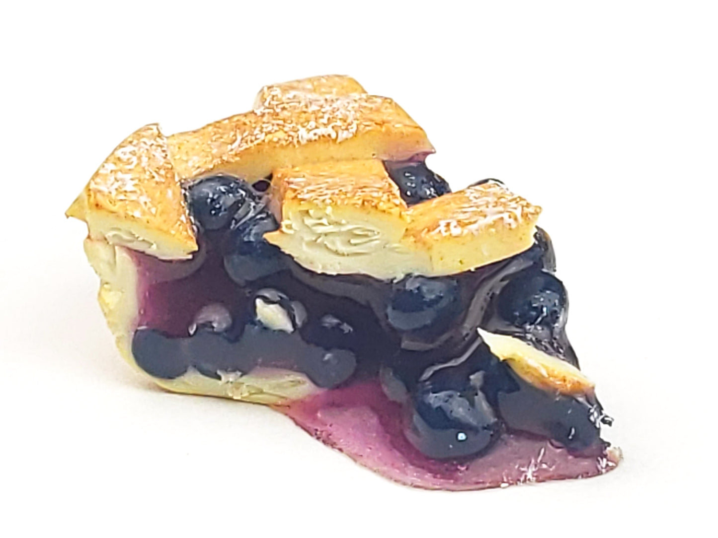 Blueberry Pie Slice Charm