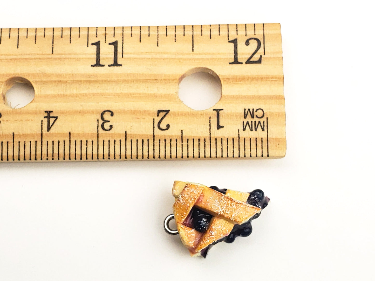 Blueberry Pie Slice Charm