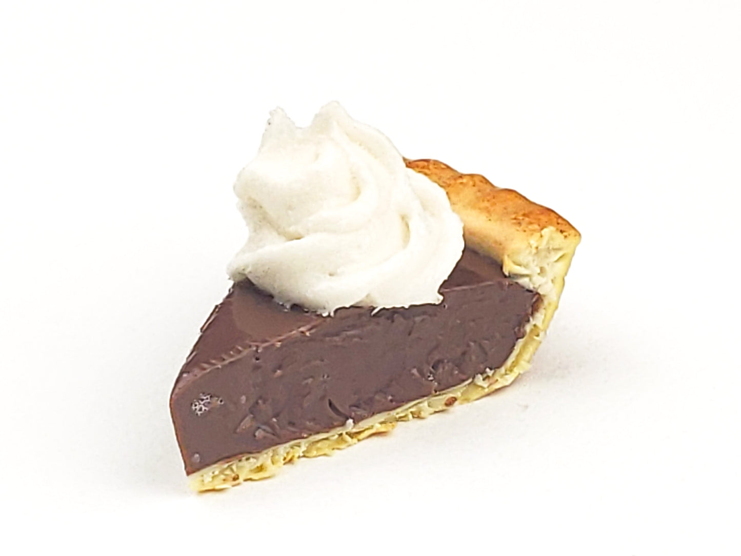 Chocolate Cream Pie Slice Charm
