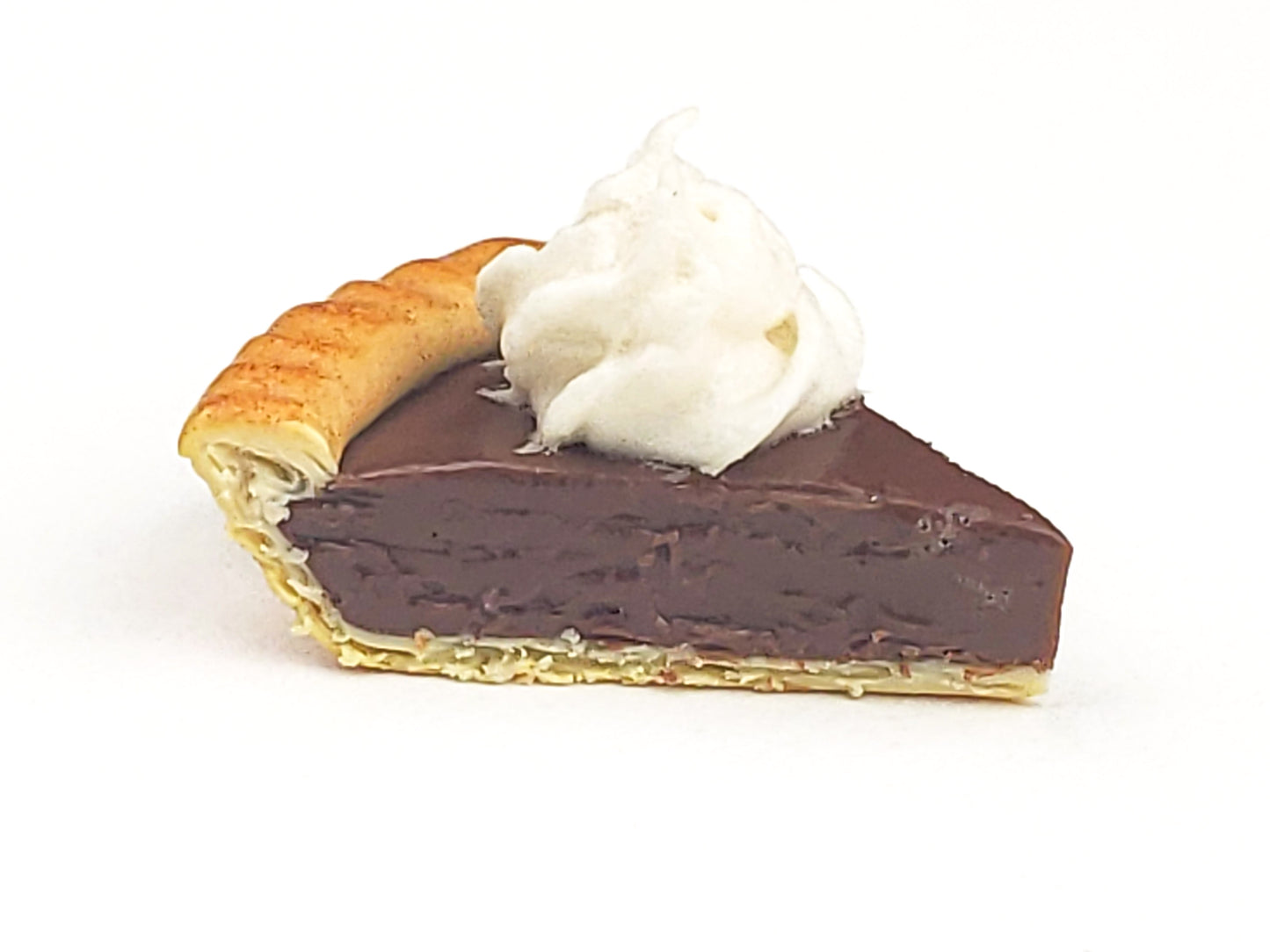 Chocolate Cream Pie Slice Charm