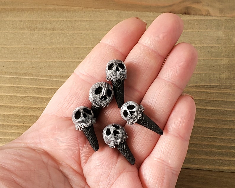 Skull Ice Cream Charm