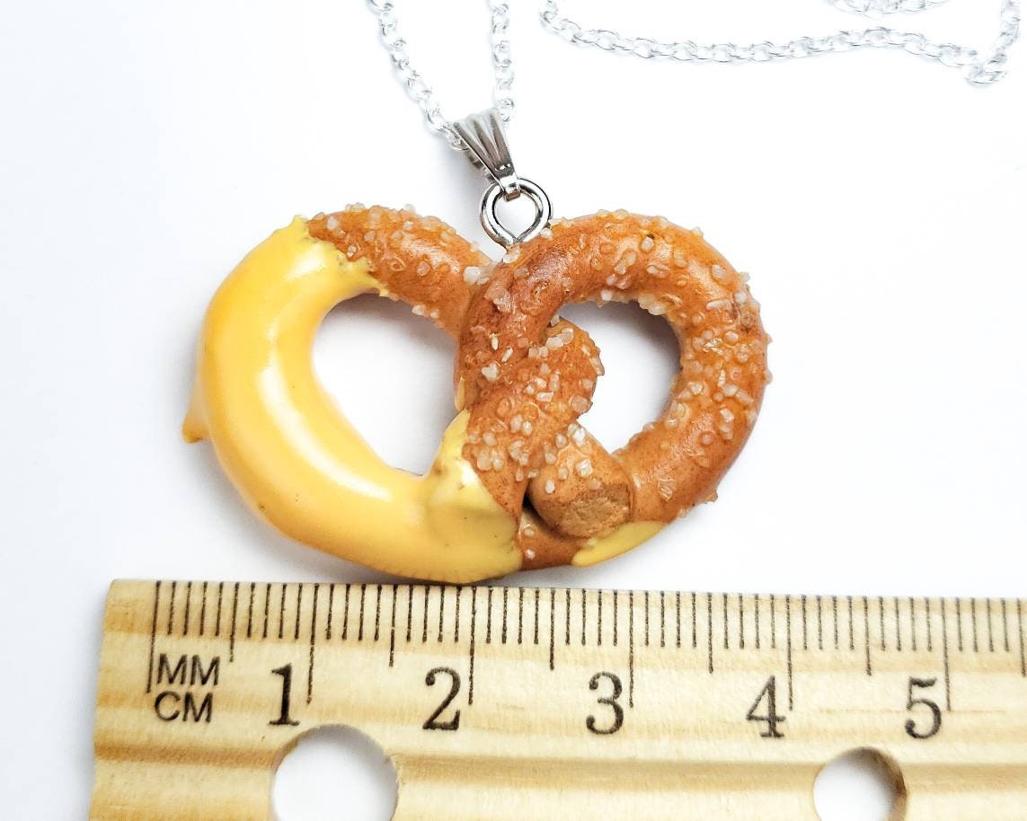 Salted Pretzel Necklace