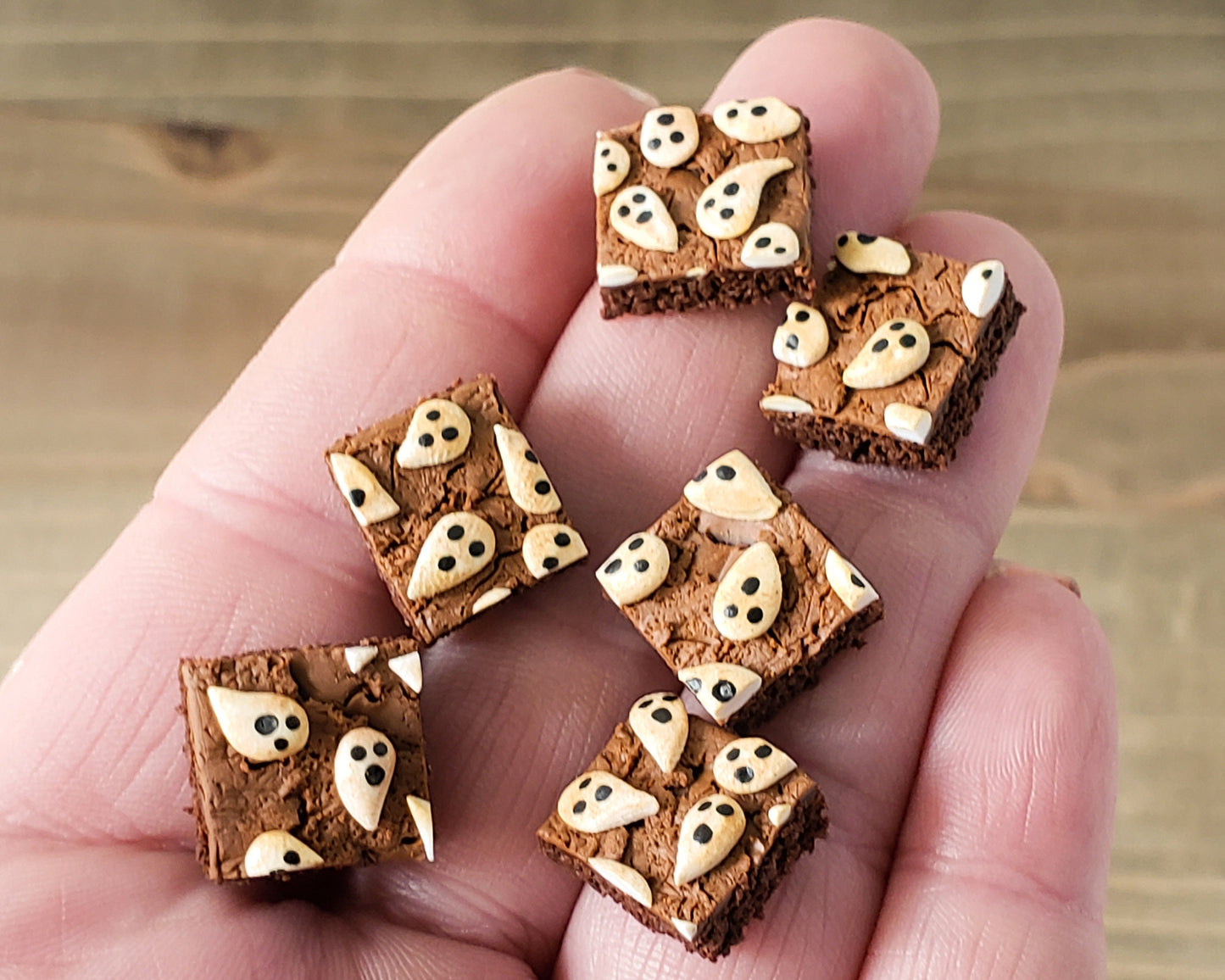 Marshmallow Ghost Brownie Charm