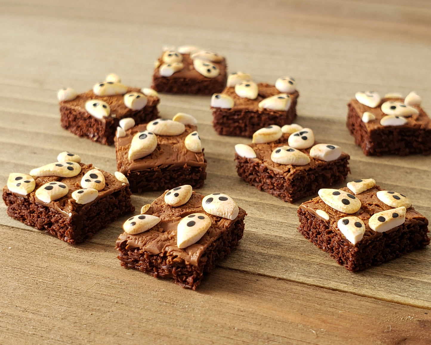 Marshmallow Ghost Brownie Charm