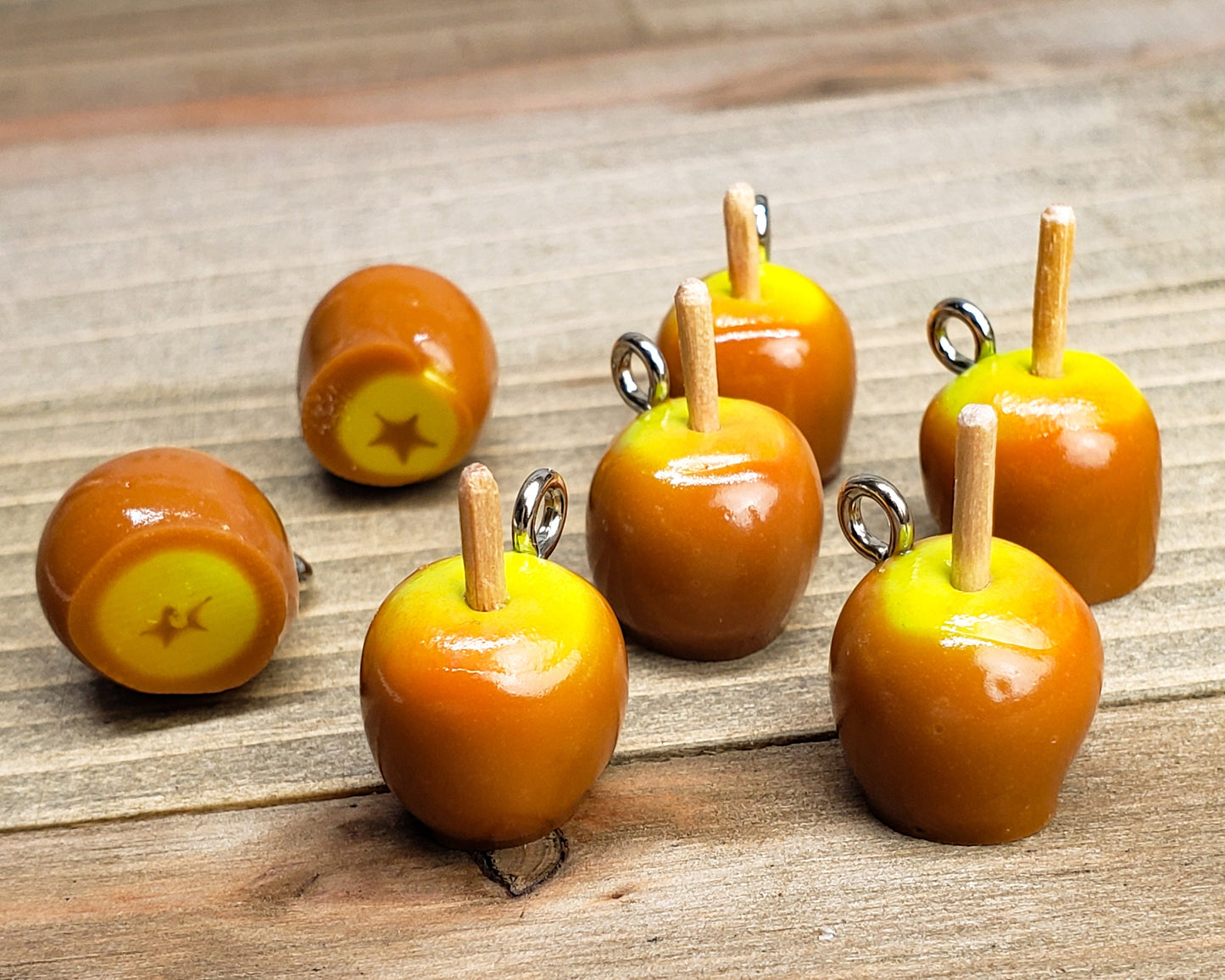 Caramel Apple Charm