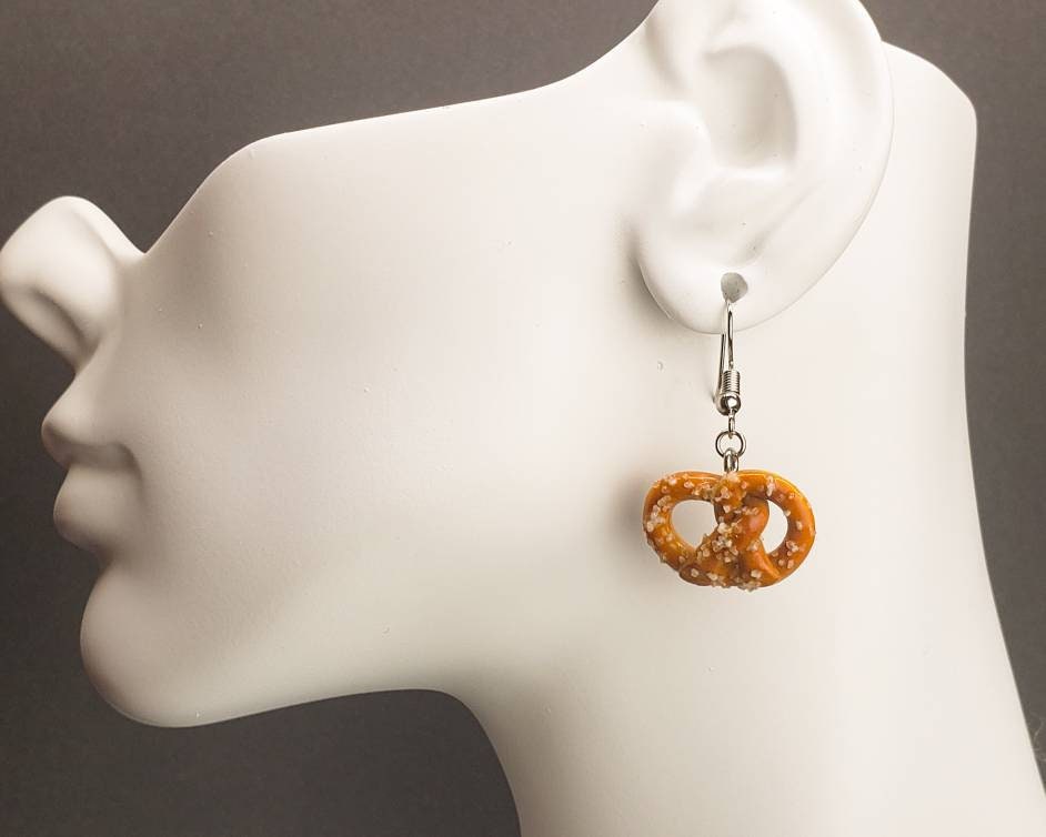 Salted Pretzel Earrings