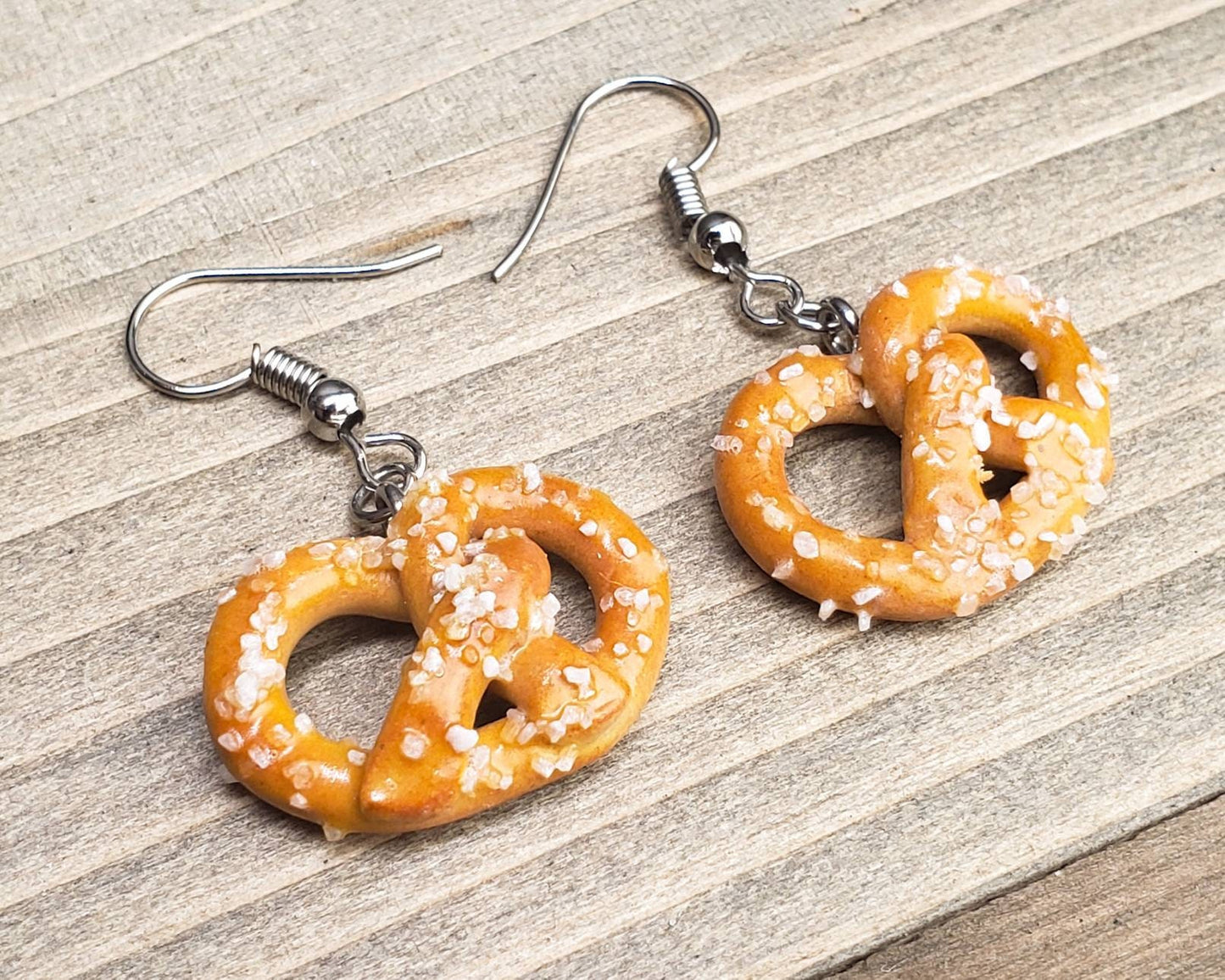 Salted Pretzel Earrings