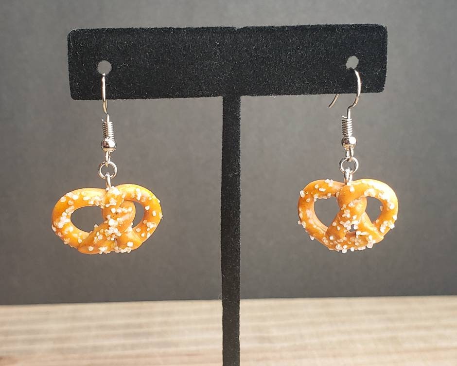 Salted Pretzel Earrings