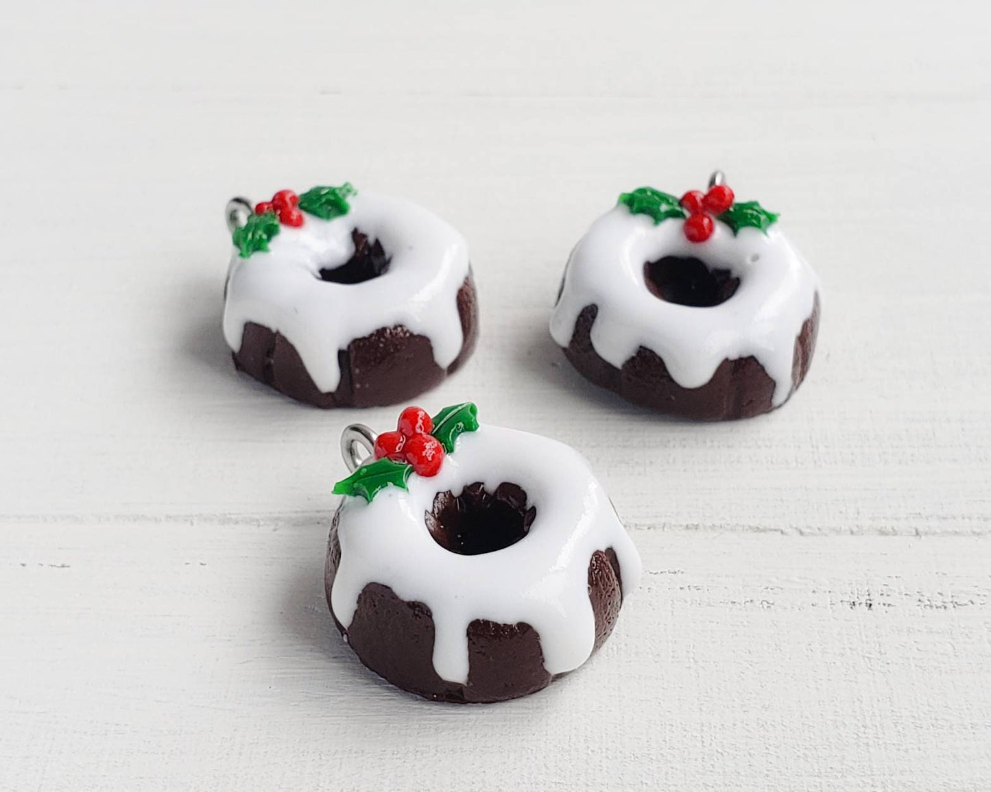 Christmas Chocolate Bundt Cake Charm