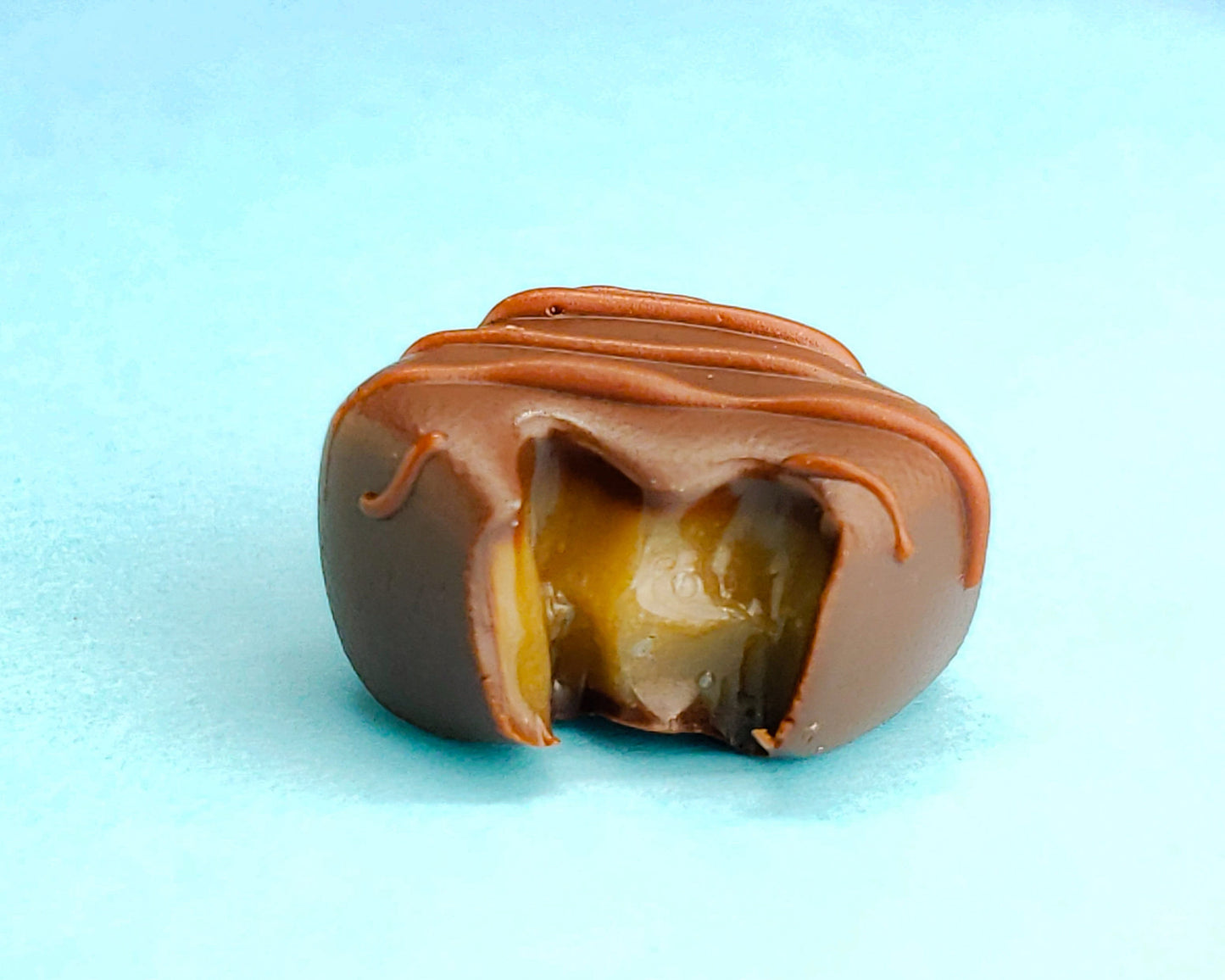 Chocolate Covered Caramel Stitch Marker Charm