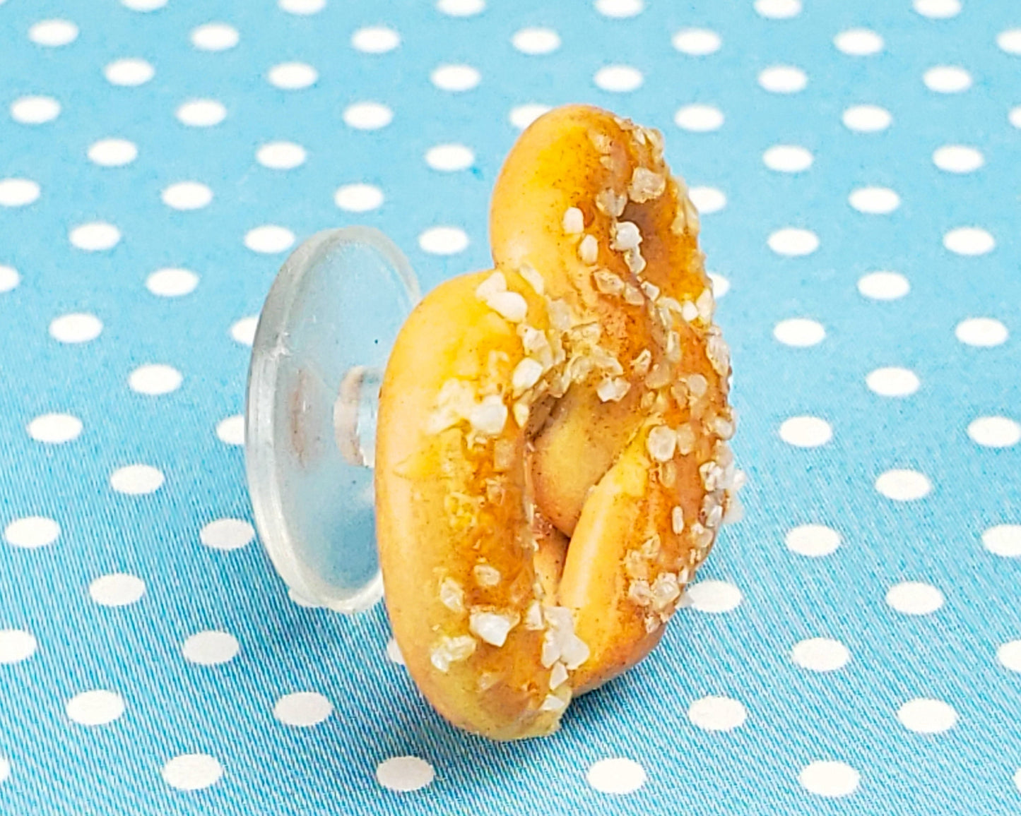 Salted Pretzel Shoe Charm