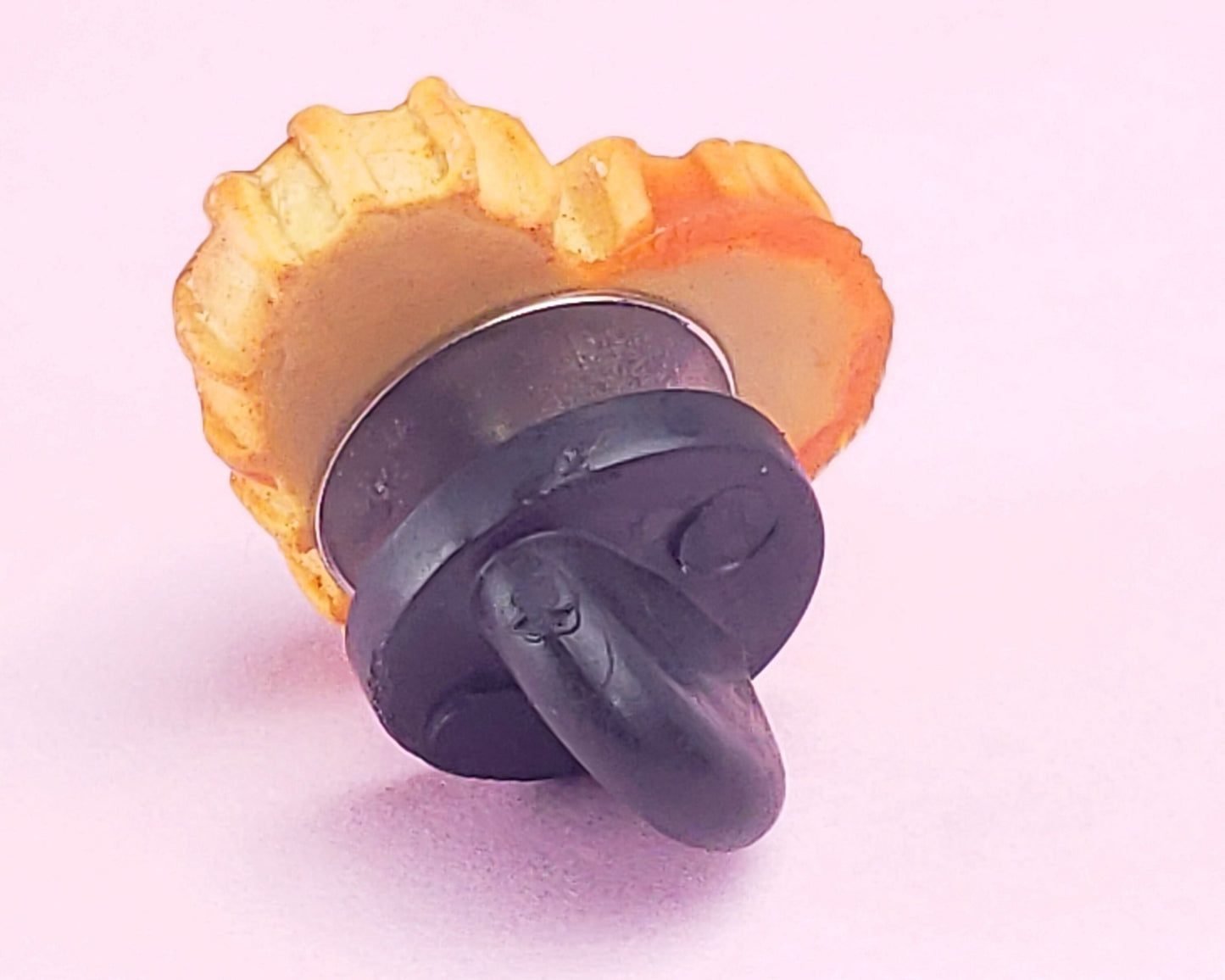 Heart Waffle Pin