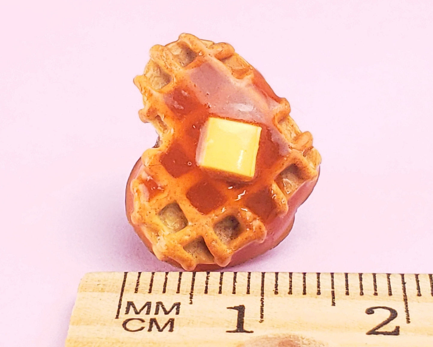 Heart Waffle Pin