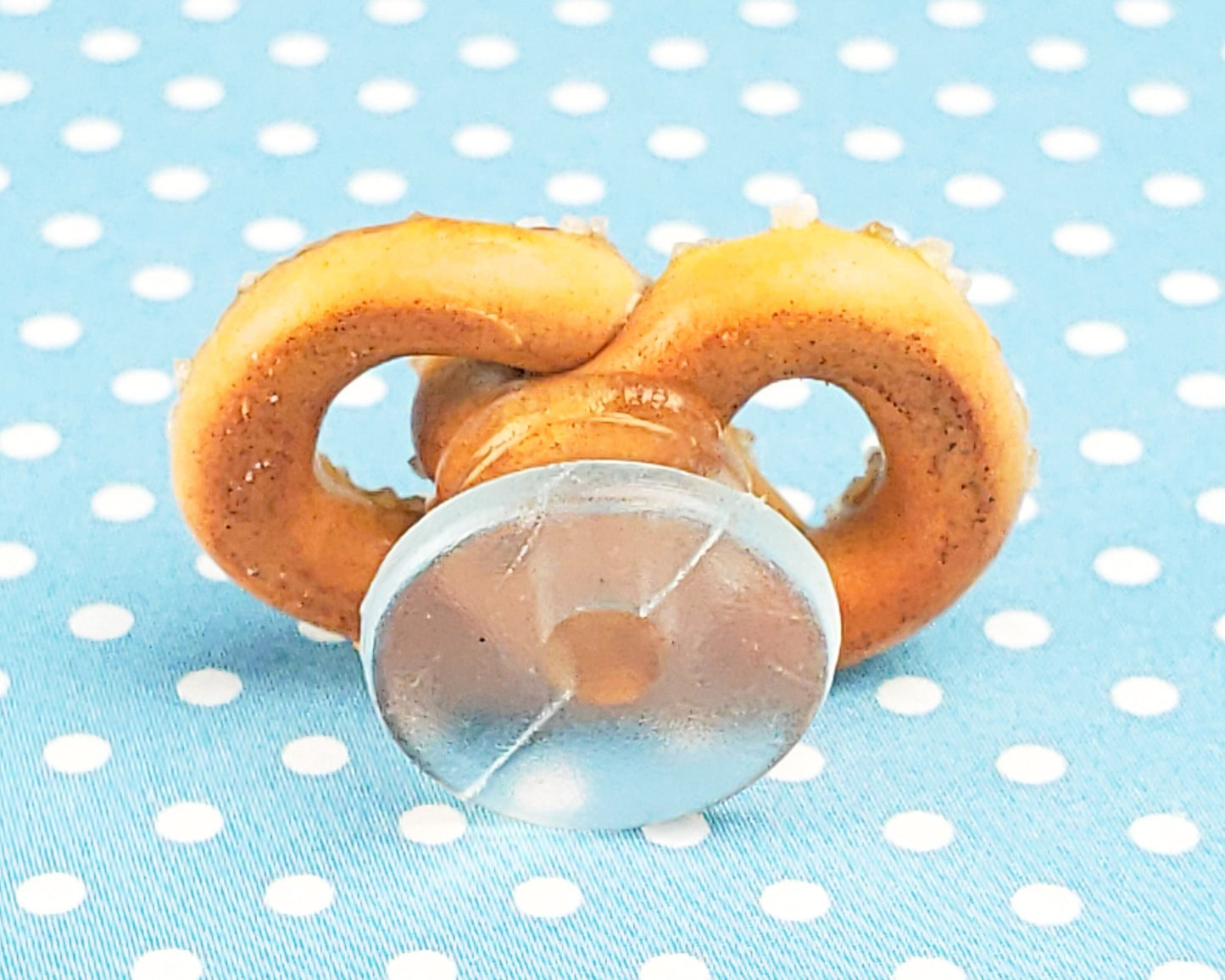 Salted Pretzel Shoe Charm