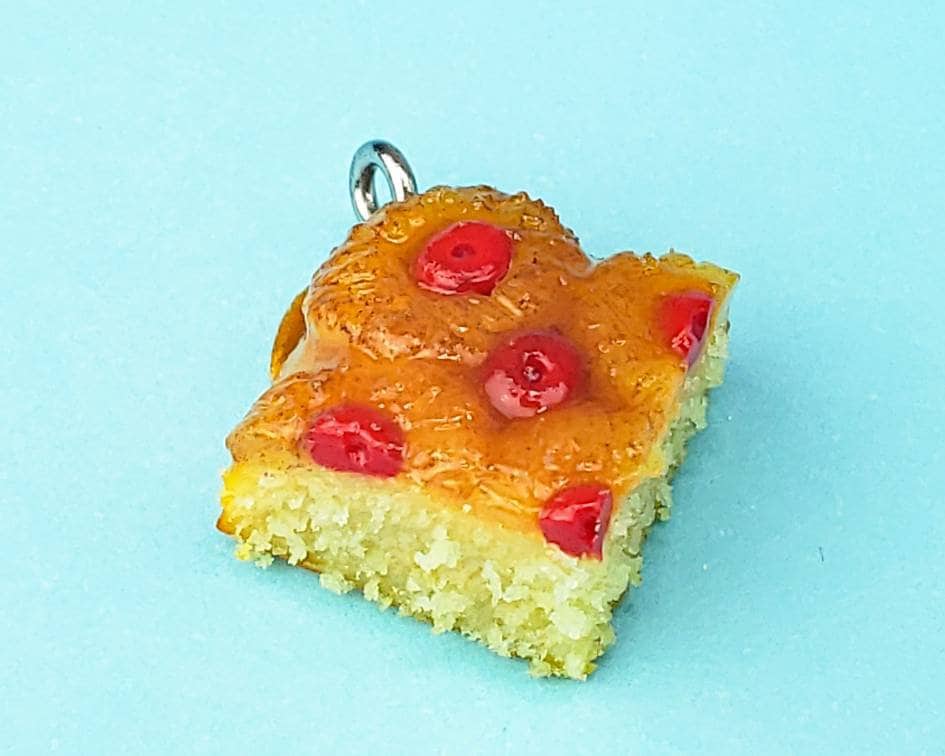 Pineapple Upside Down Cake Charm