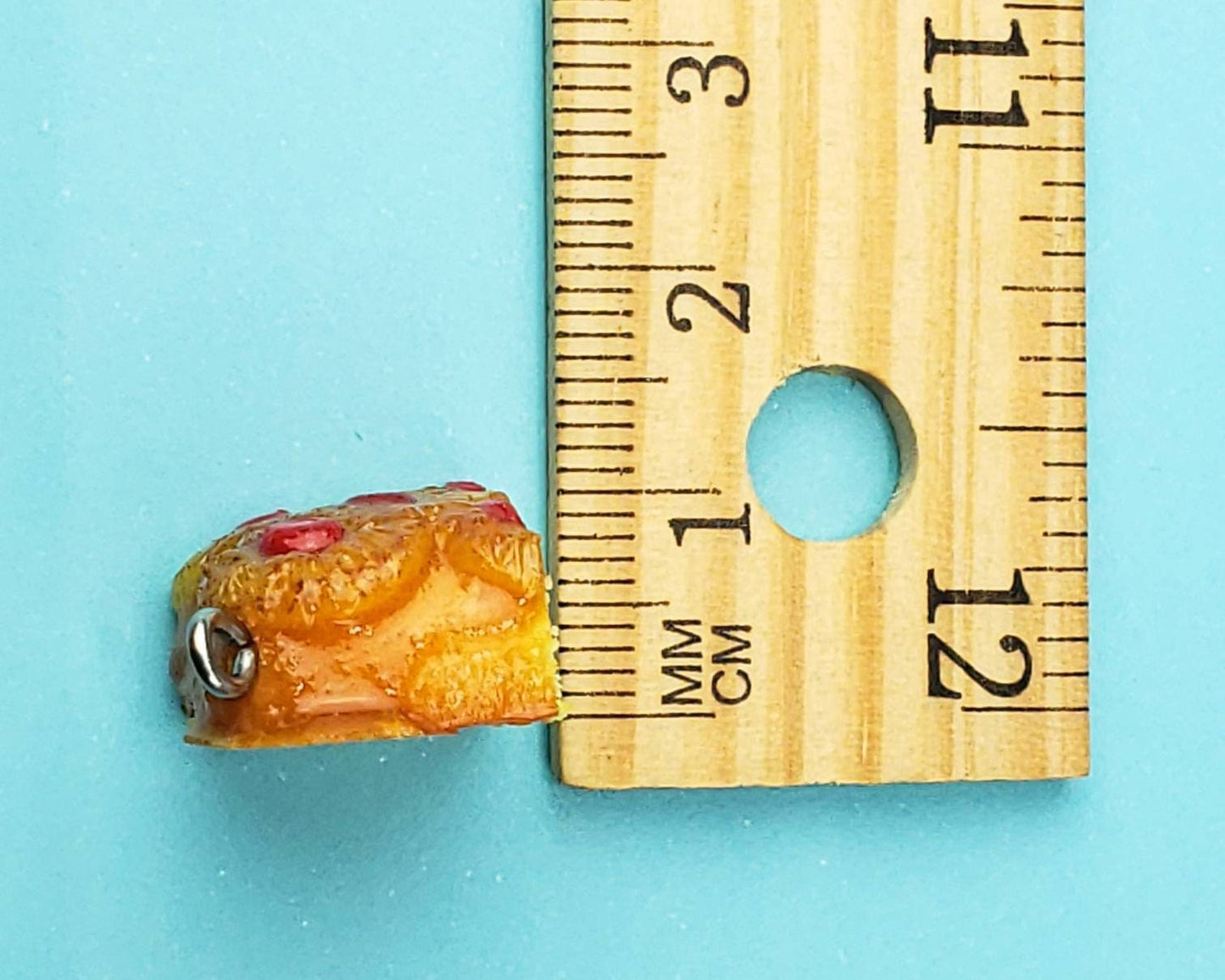 Pineapple Upside Down Cake Charm