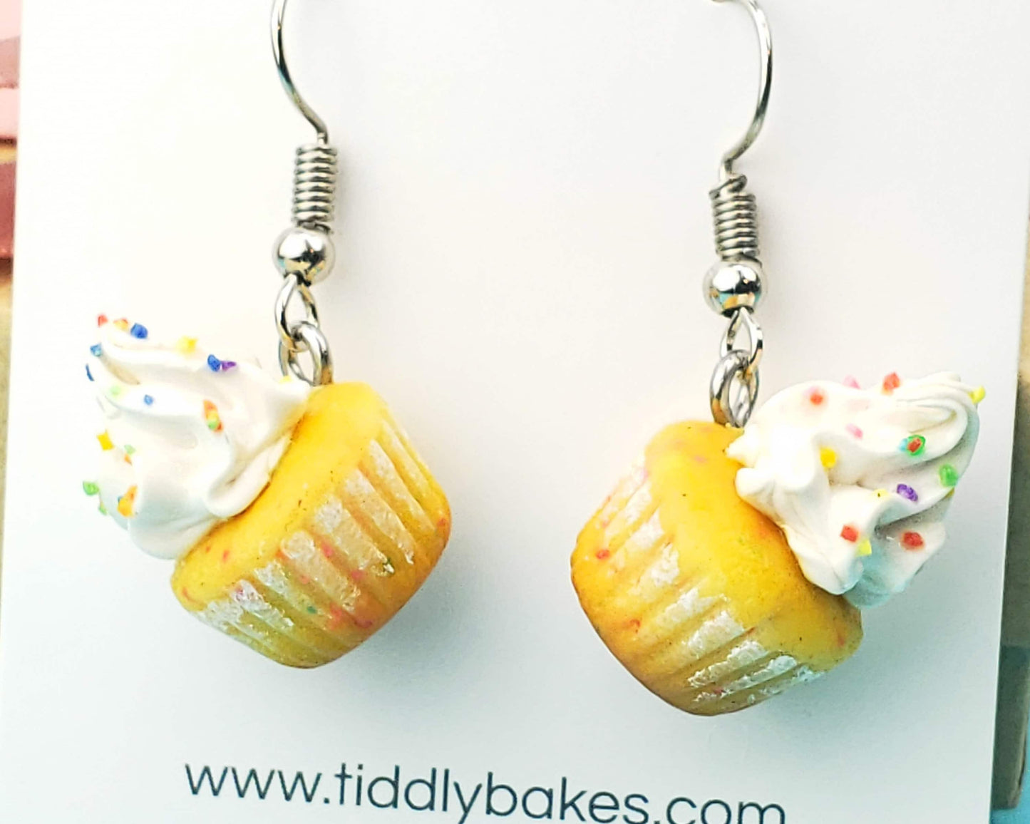 Confetti Cupcake Earrings