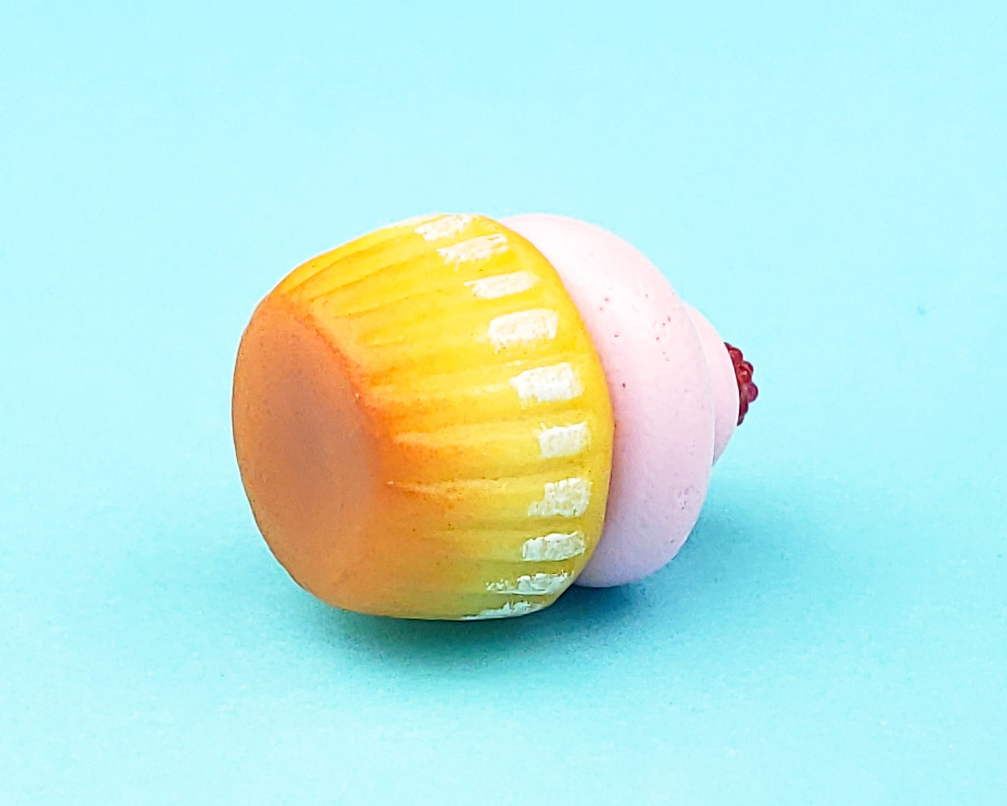 Raspberry Cupcake Earrings