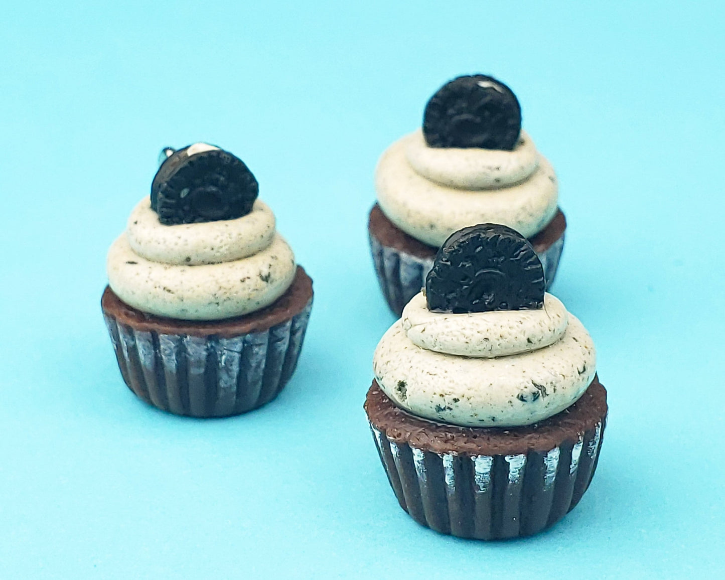 Cookies and Cream Cupcake Charm