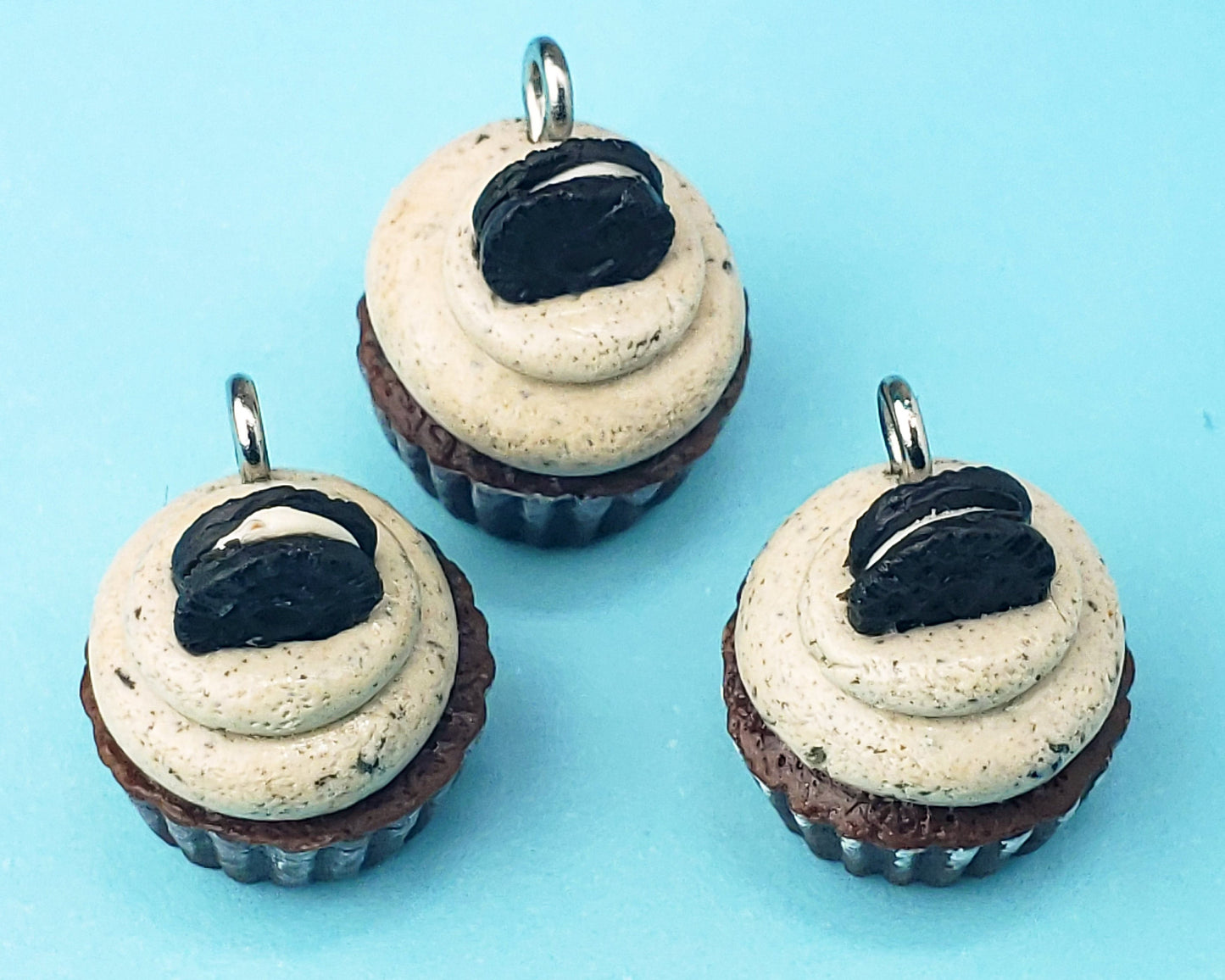 Cookies and Cream Cupcake Charm
