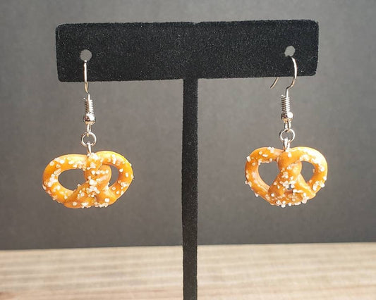 Salted Pretzel Earrings