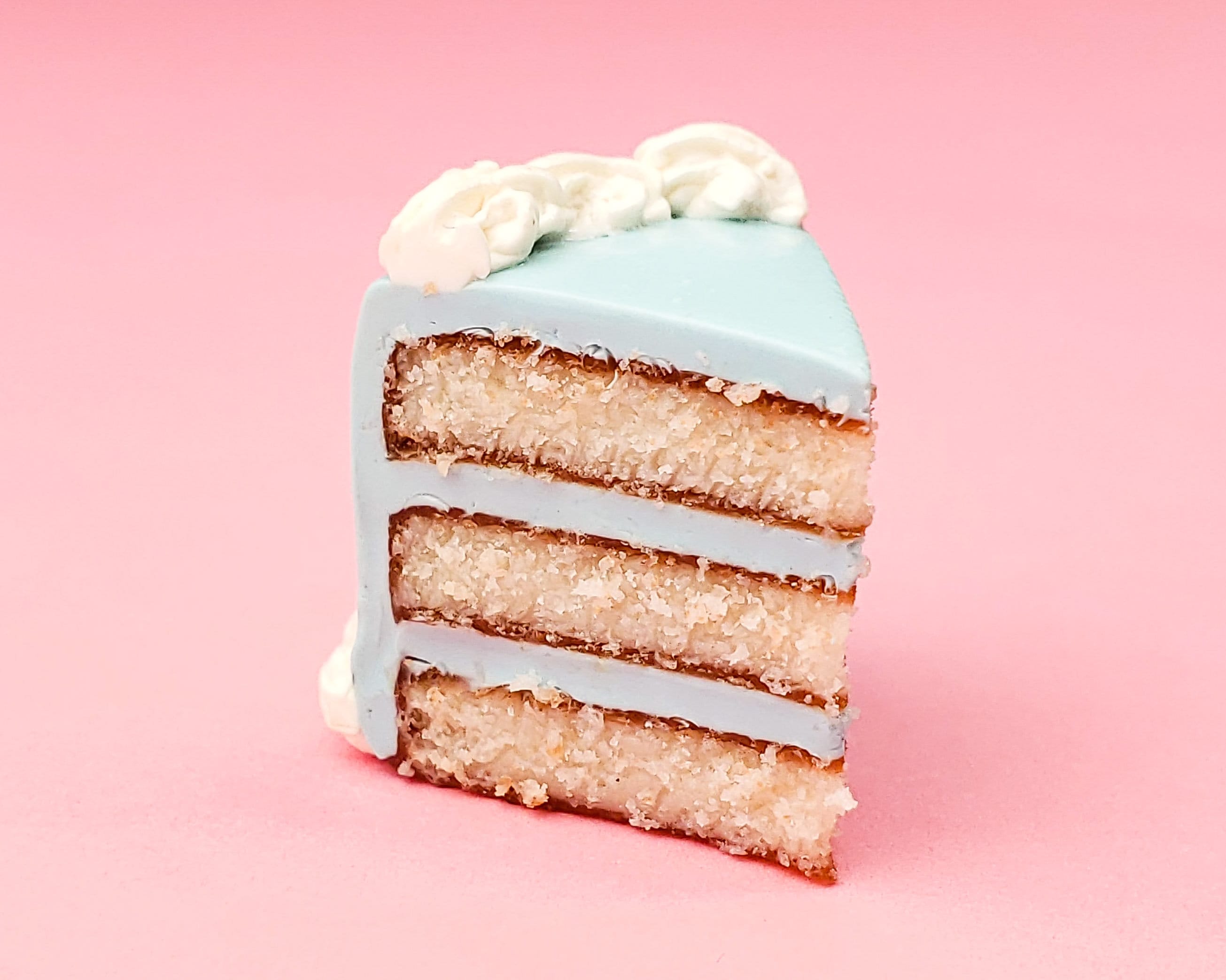 Gender Reveal Pink And Blue Cream Religious Cake | Medcakes